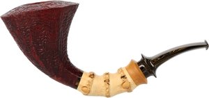 Pfeifen Freehand Pfeifen  Kaffl Pipes Nr. 25007 Bamboo Trumpet