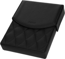 Zigarrenzubehör Humidor  Henk Nappa Schwarz/Orange