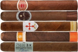 Zigarren Sampler  CIGARWORLD Petit Coronas (5 Zigarren)