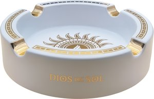 Dios del Sol Ashtray White Gold (17438)