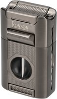 Zigarrenzubehör Feuerzeug  Ronson Gunmetal
