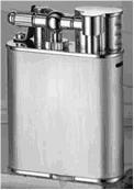 Zigarrenzubehör Feuerzeug  Dunhill Silver Silver/Rhodium Plated (QL2000)