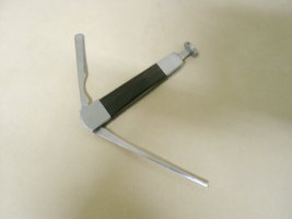 Guy Janot Pipe accessory Chrom matt 86 (MIT Holz!)