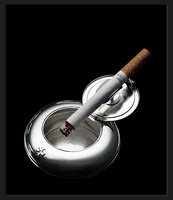 Zigarrenzubehör Aschenbecher  Sillems 925er Sterling Silber (1161)