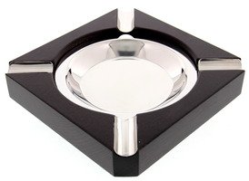 Zigarrenzubehör Aschenbecher  Guy Janot 4er Ascher eckig braun (7307)