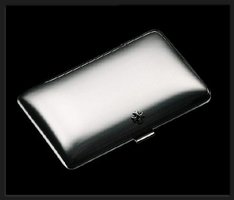 Zigarrenzubehör Etui  Sillems 8er Silverplated (3104)