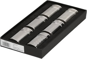 Classic Zigarren-Aschenbecher Taschenascher Chrom (B-Ware)