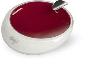 Zigarrenzubehör Aschenbecher  Davidoff murano crystal glass red (102195)