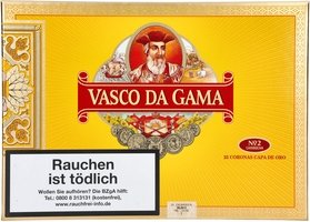 Zigarillos Deutschland  Vasco da Gama No. 2 Capa de Oro Carribean (25er Packung)