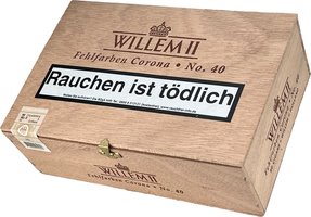 Zigarillos Niederlande  Willem II Corona No. 40 (50er Packung)