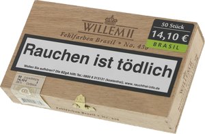 Zigarillos Niederlande  Willem II No. 430 Brasil (50er Packung)