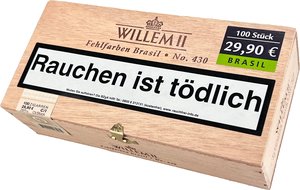 Zigarillos Niederlande  Willem II No. 430 Brasil (100er Packung)