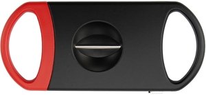 Zigarrenzubehör Schneider  Classic Rubber Finisch Schwarz/Rot (593452)