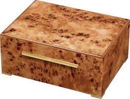 Davidoff Humidore Century Poplar, aus Pappel Wurzelholz, Beschläge vergoldet (2586)