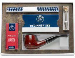Vauen Pfeifenset Intro Beginner #1 – Braun, gebogen
