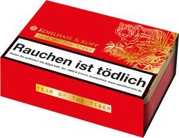 Tabak Pfeifentabak  Kopp 2022 Year of the Tiger (100g Schmuckdose)