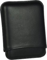 Zigarrenzubehör Etui  Martin Wess 8er smooth schwarz (503) (10269)