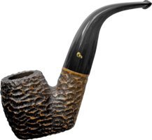 Pfeifen Serienpfeifen  Peterson 306 rustic with fishtail mouthpiece (15643)
