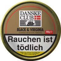 Tabak Pfeifentabak  Danske Club Black & Virginia 100g Dose