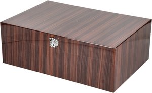 Dunhill Humidore Bulldog Palisander polished für ca. 100 Zigarren (44/100) (HSBULLYPALP)