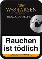 W.O. Larsen Pfeifentabak Black Diamond 100g Dose