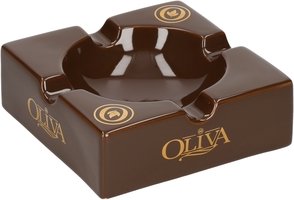 Zigarrenzubehör Aschenbecher  Oliva Braun Eckig (01781)
