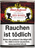 Robert McConnell Pfeifentabak Red Roses 100g Dose