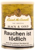 Robert McConnell Pfeifentabak Black and Gold Mixture 100g Dose