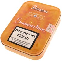 Tabak Pfeifentabak  Peterson Summertime 2016 100g Schmuckdose