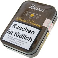 Tabak Pfeifentabak  Peterson Special Reserve 2017 100g Schmuckdose