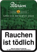 Tabak Pfeifentabak  Peterson Special Reserve 2019 100g Schmuckdose
