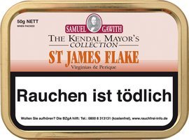 Tabak Pfeifentabak  Samuel Gawith St. James Flake 50g