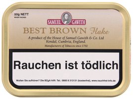 Tabak Pfeifentabak  Samuel Gawith Best Brown Flake 50g