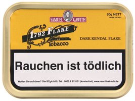 Tabak Pfeifentabak  Samuel Gawith 1792 Flake 50g