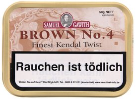Tabak Pfeifentabak  Samuel Gawith Brown No. 4 50g