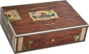 Zigarrenzubehör Humidor  Elie Bleu für 110 Zigarren Sykomore Maserung (Bubinga)