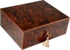 Zigarrenzubehör Humidor  Elie Bleu Nußbaumholz für 75 Zigarren