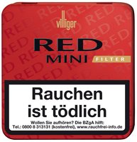 Zigarillos Deutschland  Villiger Color Line Mini Red Filter (ehemals Vanilla)