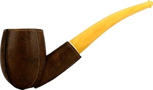 Pfeifen Serienpfeifen  A. Bauer smooth (interne Nr.22)