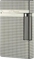Zigarrenzubehör Feuerzeug  S.T. Dupont Versilbert Carré (016184)