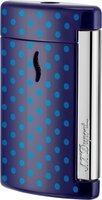 Zigarrenzubehör Feuerzeug  S.T. Dupont purple dots (010519)