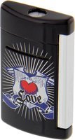 Zigarrenzubehör Feuerzeug  S.T. Dupont 010081 Love Black (Ausstellungsstück mit optischen Fehlern)
