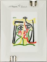 Zigarrenzubehör Aschenbecher  S.T. Dupont Picasso weiß (006481)