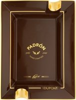 Zigarrenzubehör Aschenbecher  S.T. Dupont Padron braun/gold (006114)