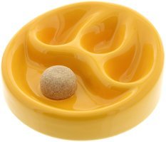 Pfeifenzubehör Aschenbecher  Guy Janot 3er Keramik gelb glänzend (11082)