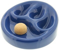 Pfeifenzubehör Aschenbecher  Guy Janot 3er Keramik blau glänzend (11083)