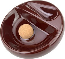 Pfeifenzubehör Aschenbecher  Guy Janot 1er Keramik kaffeebraun glänzend (11047)