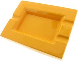 Zigarrenzubehör Aschenbecher  Guy Janot 3er gelb (11079)