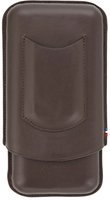 S.T. Dupont Zigarren Etui Leder 3er marron Atelier CL (183142)