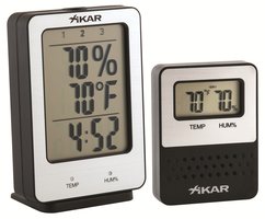 Zigarrenzubehör Humidorzubehör  Xikar PuroTemp Digital Hygrometer System Starter Set (Basiseinheit und Sensoreinheit)  (1837XI)
